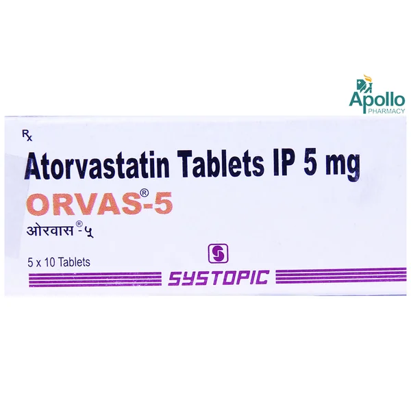 Orvas 5 Tablet 10's, Pack of 10 TabletS