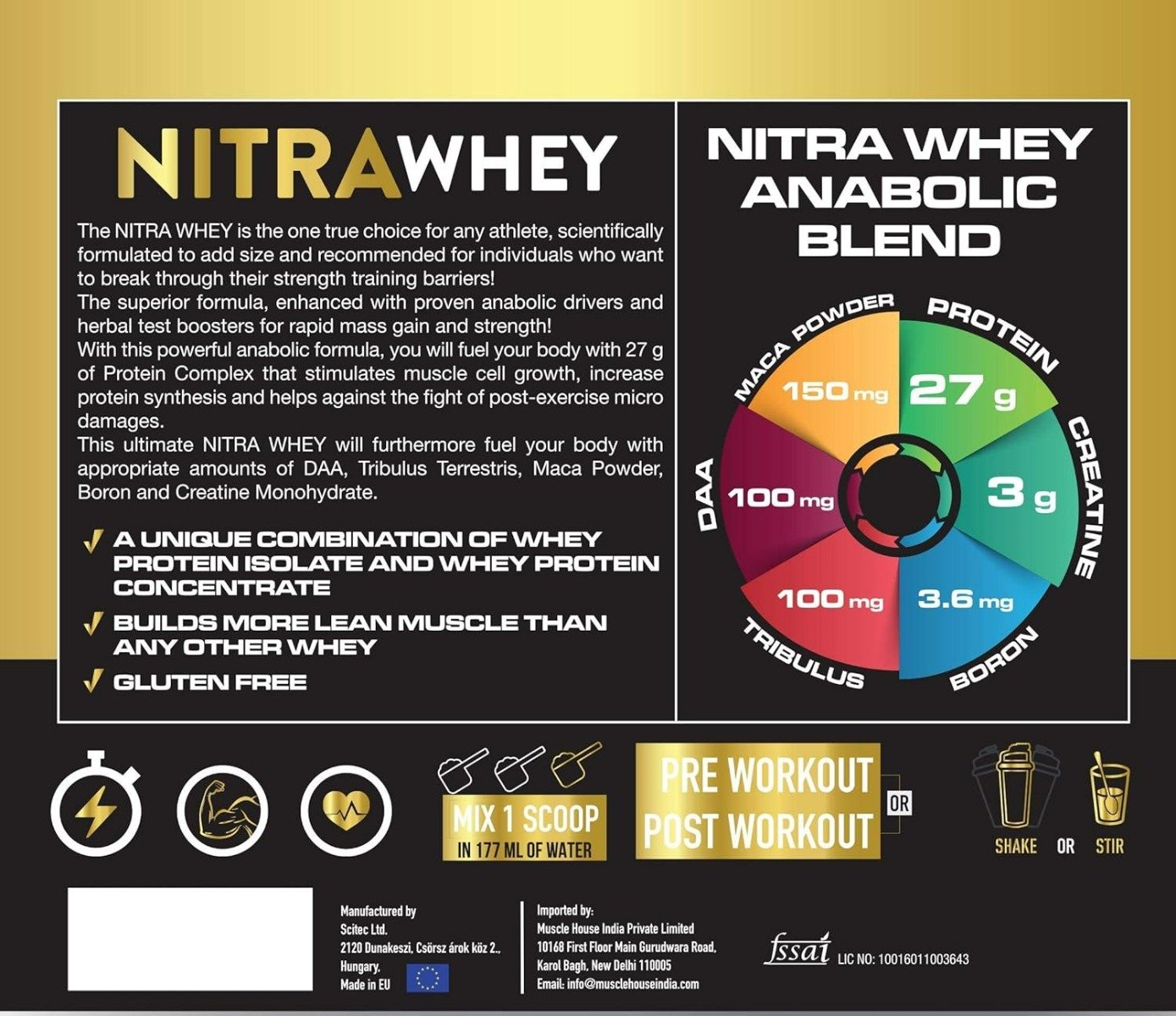 One Science Nutrition (OSN) Nitra Whey Protien Chocolate Brownie Flavour Powder, 2.27 kg, Pack of 1 One Science Nutrition (OSN) Nitra Whey Protien Chocolate Brownie Flavour Powder, 2.27 kg, Pack of 1