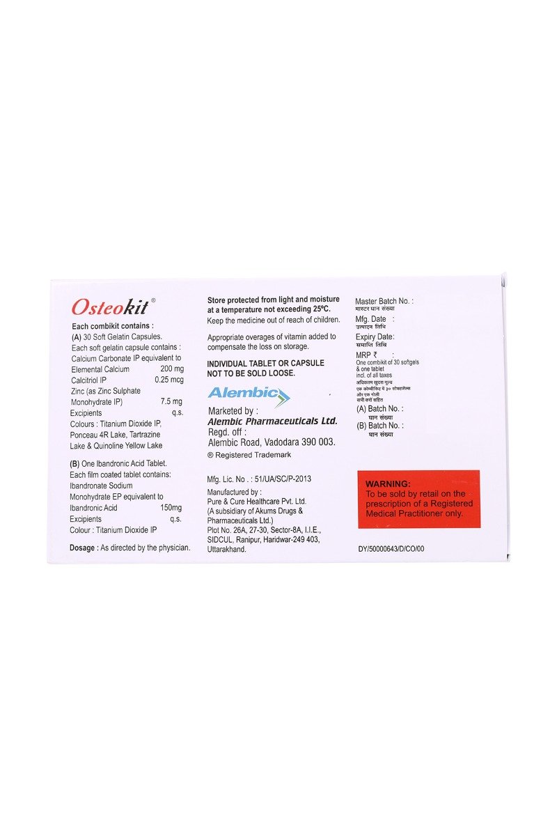 Osteokit 1's, Pack of 1 CAPSULE Osteokit 1's, Pack of 1 CAPSULE