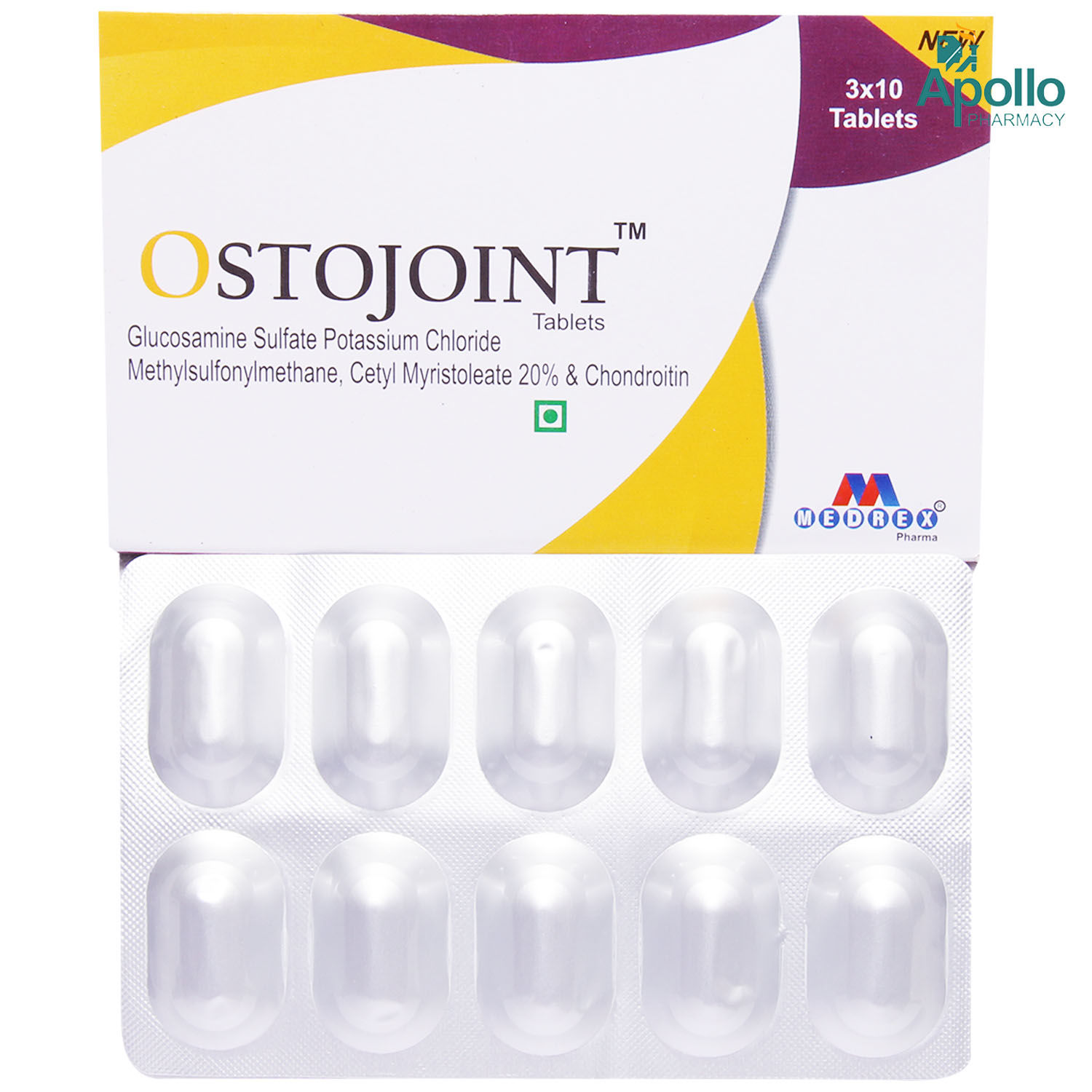Ostojoint Tablet 10's, Pack of 10 TABLETS