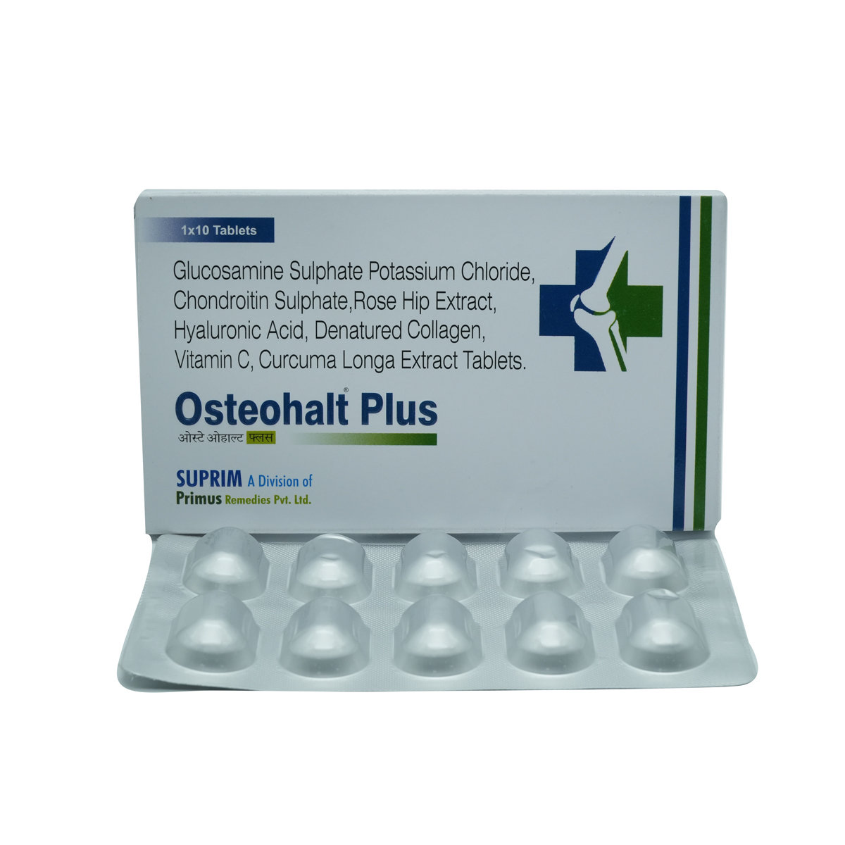 Osteohalt Plus Tablet 10's, Pack of 10 Osteohalt Plus Tablet 10's, Pack of 10
