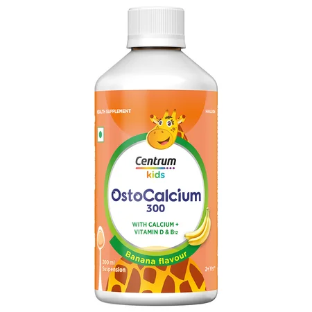 Ostocalcium 300 Kids Banana Flavour Suspension 200 ml