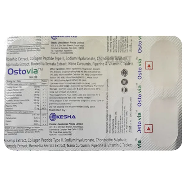 Ostovia Tablet 10's, Pack of 10