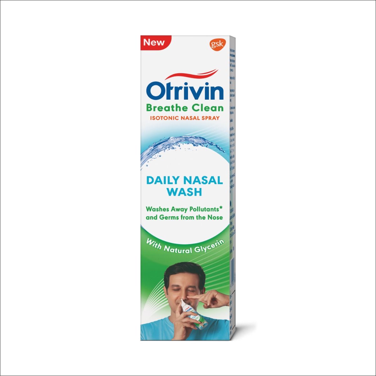 Otrivin Breathe Clean Isotonic Nasal Spray, 100 ml Price, Uses, Side