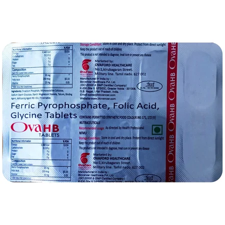 Ovahb Tablet 10's