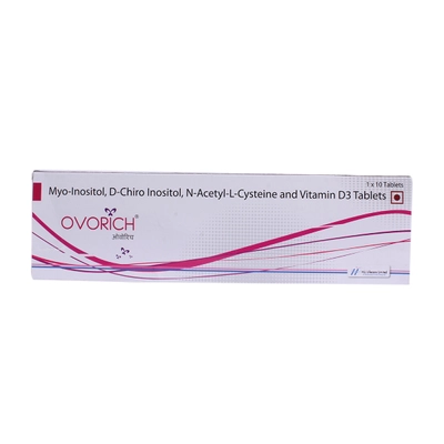 Ovorich Tablet 10's, Pack of 10 TabletS