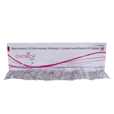 Ovorich Tablet 10's, Pack of 10 TabletS