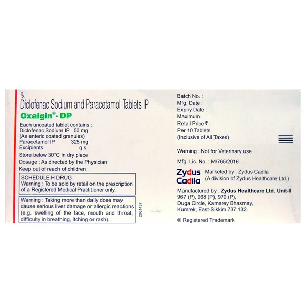 Oxalgin-DP Tablet 10's