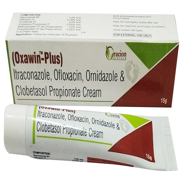 Oxawin-Plus Cream 15 gm