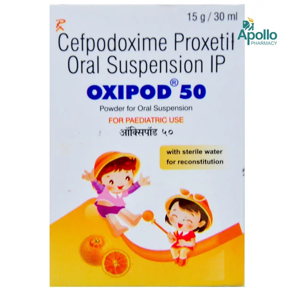 Oxipod 50 mg Syrup 30 ml