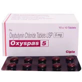 Oxyspas 5 Tablet 10's, Pack of 10 TABLETS