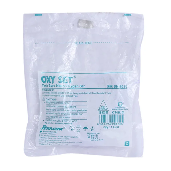 Romson Oxy Set Nasal Cannula Pead