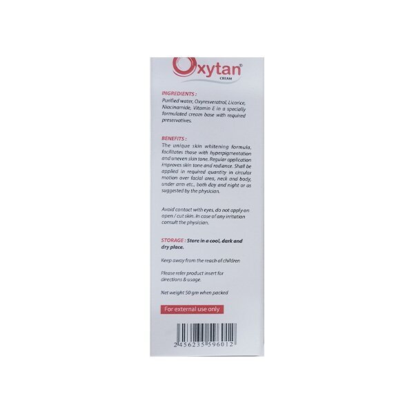 Oxytan Cream 50 gm, Pack of 1 Oxytan Cream 50 gm, Pack of 1