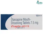 OZAPIN MD 7.5MG TABLET, Pack of 10 TABLETS