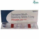 OZAPIN MD 7.5MG TABLET, Pack of 10 TABLETS