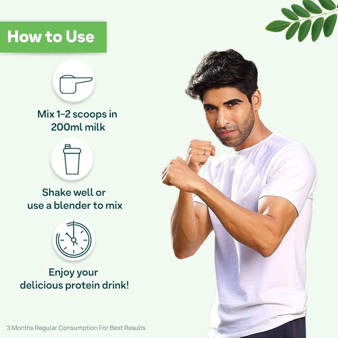 OZiva Daily Protein Activ Chocolate Flavour Powder for Men, 300 gm, Pack of 1 OZiva Daily Protein Activ Chocolate Flavour Powder for Men, 300 gm, Pack of 1