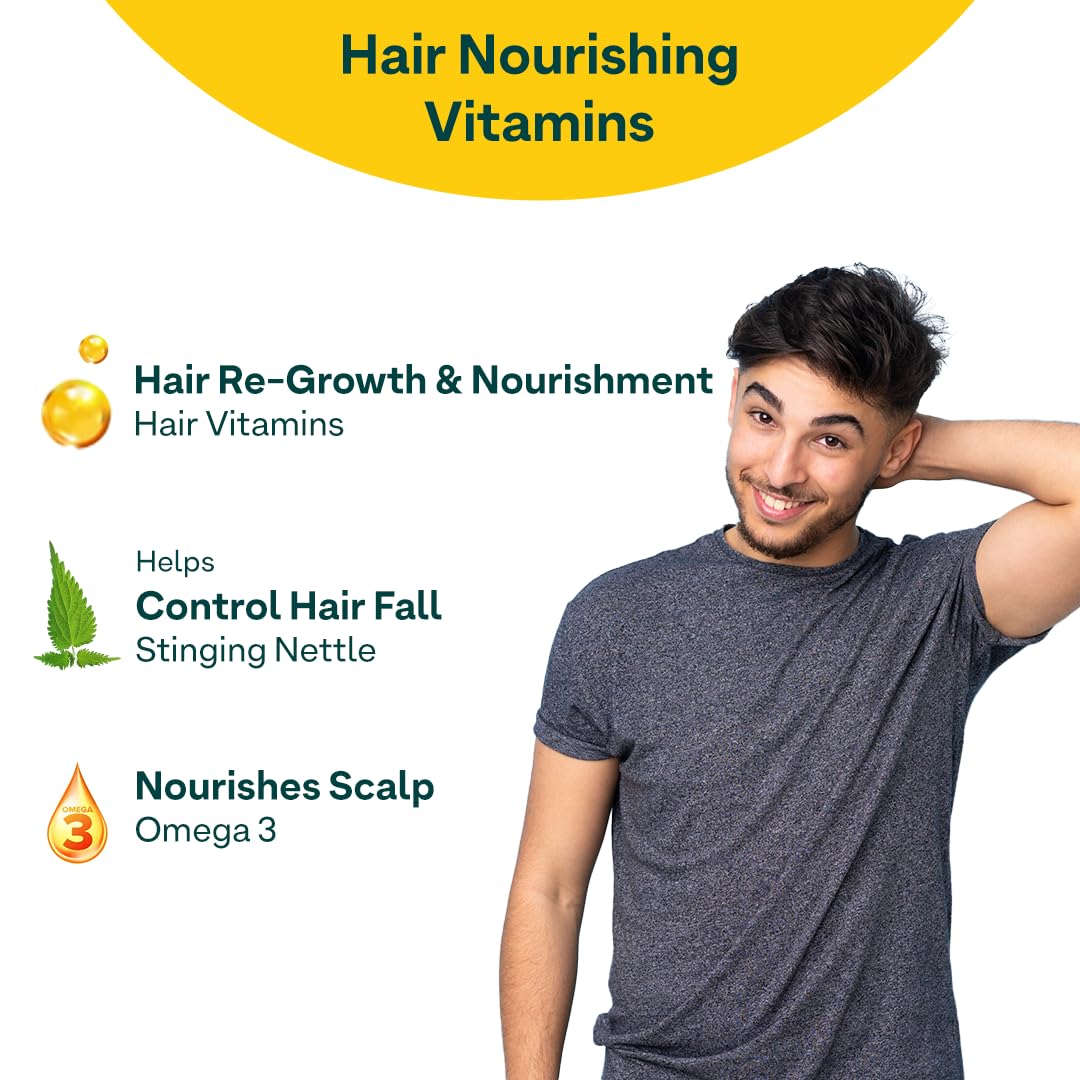 OZiva Hair Vitamins with Biotin, Vitamin E & Iron for Hair Re-growth & Hairfall Control, 30 Capsules, Pack of 1 OZiva Hair Vitamins with Biotin, Vitamin E & Iron for Hair Re-growth & Hairfall Control, 30 Capsules, Pack of 1