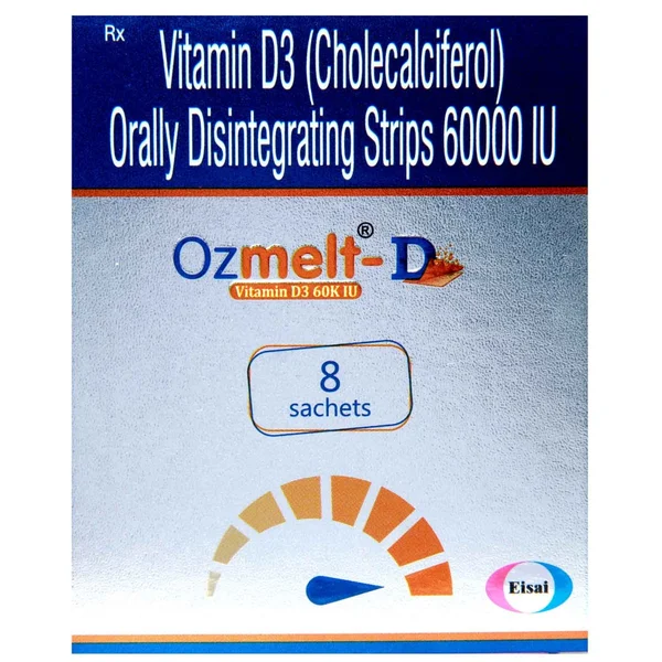 Ozmelt-D 60K Disintegrating Strips 8's