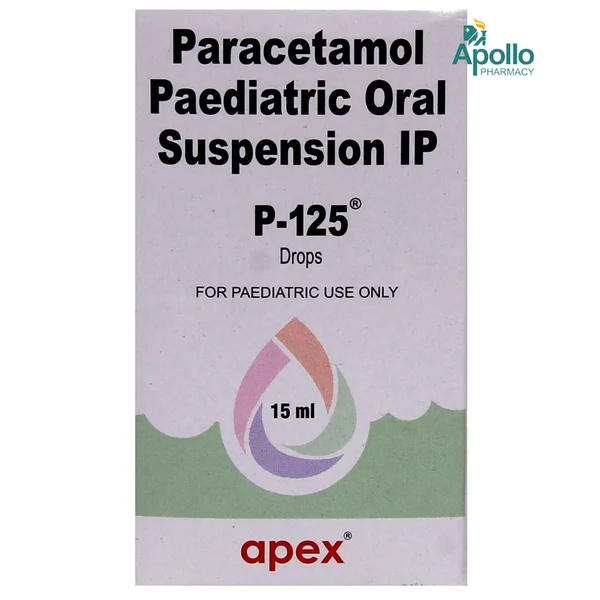P 125 Paediatric Drop 15 ml, Pack of 1 ORAL DROPS