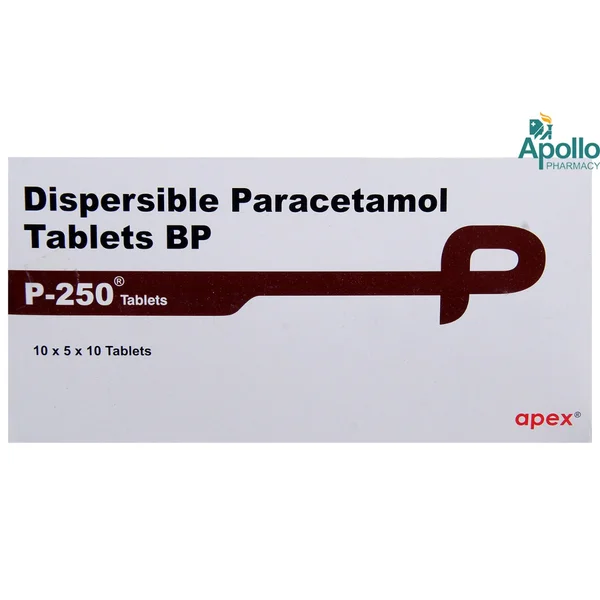 P 250 mg Tablet 10's