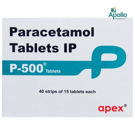 P 500 Tablet 15's