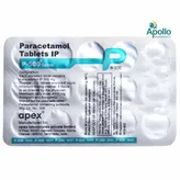 P 500 Tablet 15's, Pack of 15 TABLETS