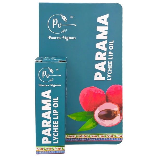Paatva Vignan Parama Lychee Lip Oil, 8 ml