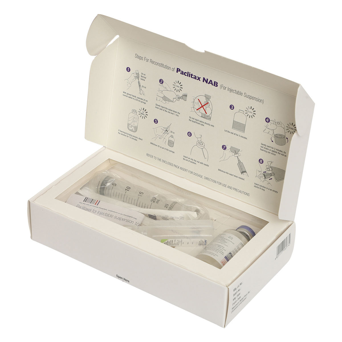 PACLITAX NAB INJECTION, Pack of 1 INJECTION PACLITAX NAB INJECTION, Pack of 1 INJECTION