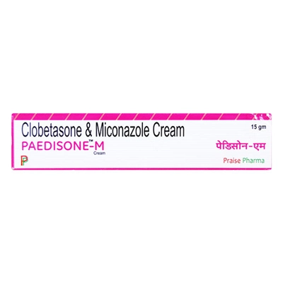 Paedisone M Cream 15 gm, Pack of 1 Cream