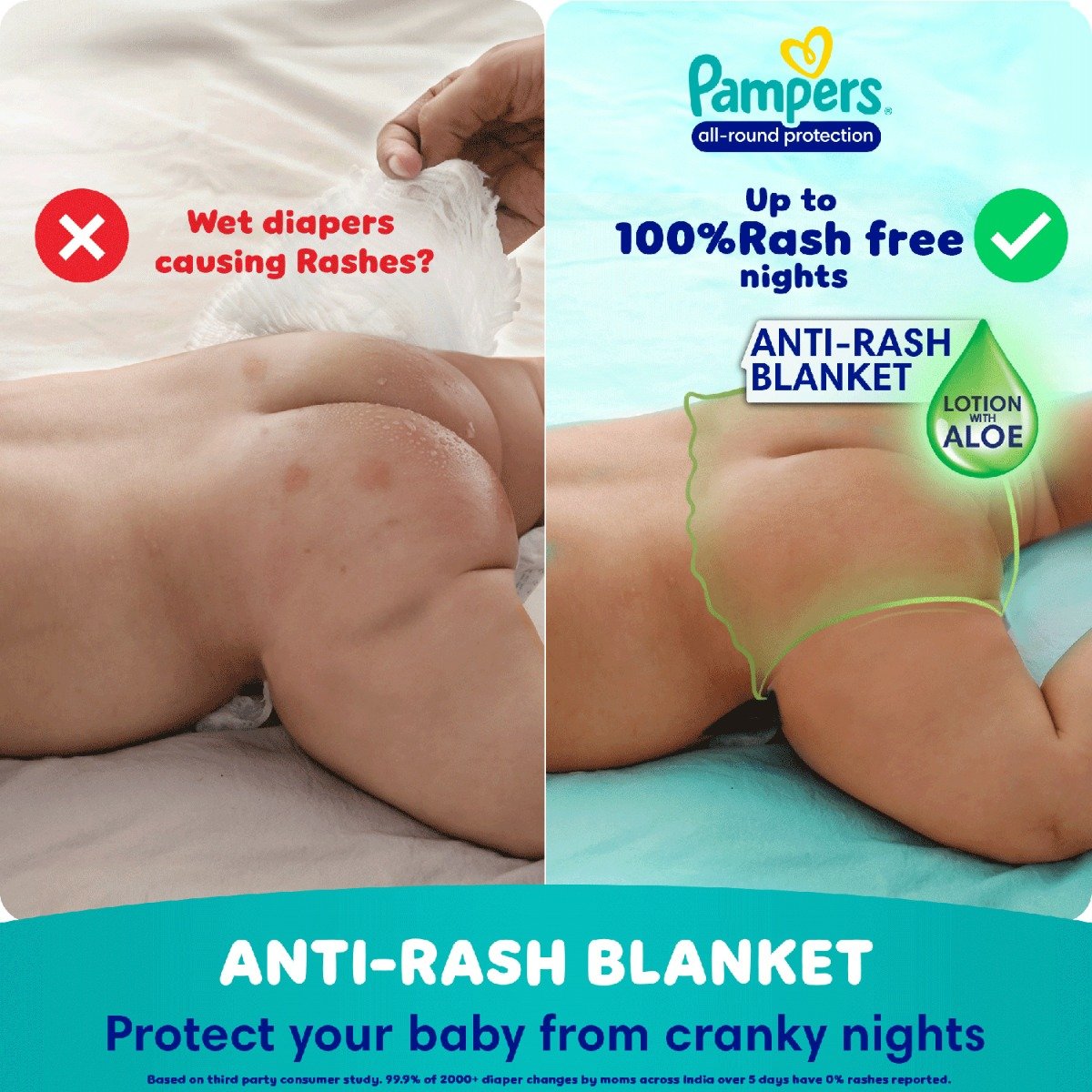 Pampers All-Round Protection Diaper Pants Small, 7 Count, Pack of 1 Pampers All-Round Protection Diaper Pants Small, 7 Count, Pack of 1