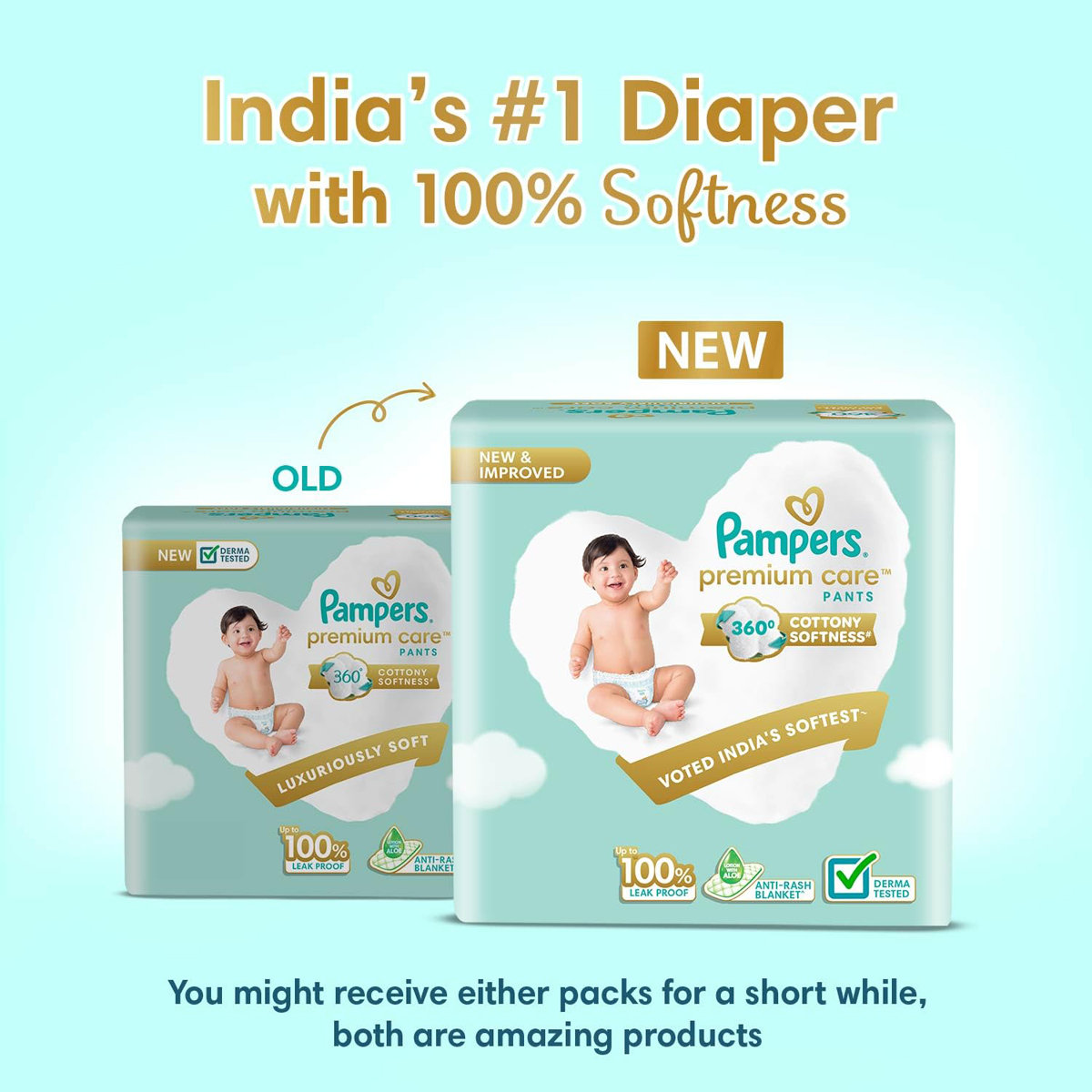 Pampers Premium Care Diaper Pants Medium, 20 Count, Pack of 1 Pampers Premium Care Diaper Pants Medium, 20 Count, Pack of 1
