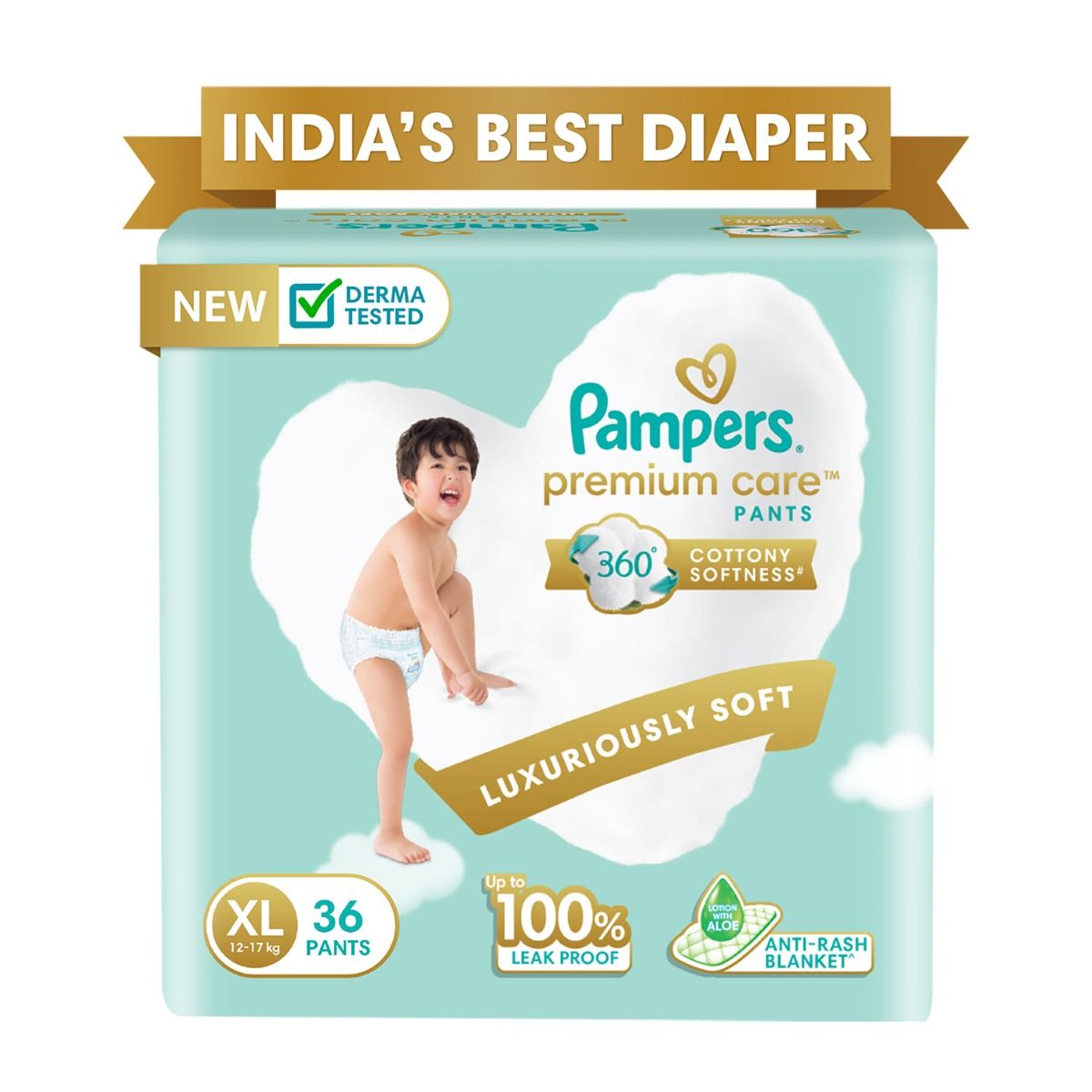 Pampers Premium Care Diaper Pants XL, 36 Count Price, Uses, Side Effects,  Composition - Apollo Pharmacy