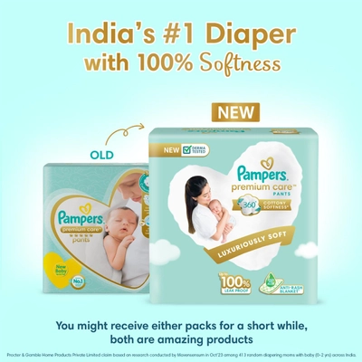 Pampers Premium Care Diaper Pants New Born, 24 Count, Pack of 1