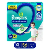 Pampers All-Round Protection Diaper Pants XL, 56 Count, Pack of 1