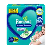 Pampers All-Round Protection Diaper Pants New Baby, 86 Count, Pack of 1