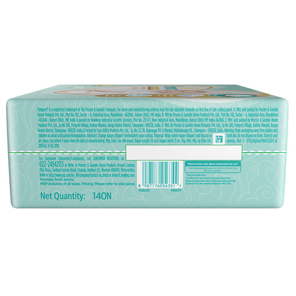 Pampers Premium Care Diaper Pants XXL, 60 Count, Pack of 1 Pampers Premium Care Diaper Pants XXL, 60 Count, Pack of 1