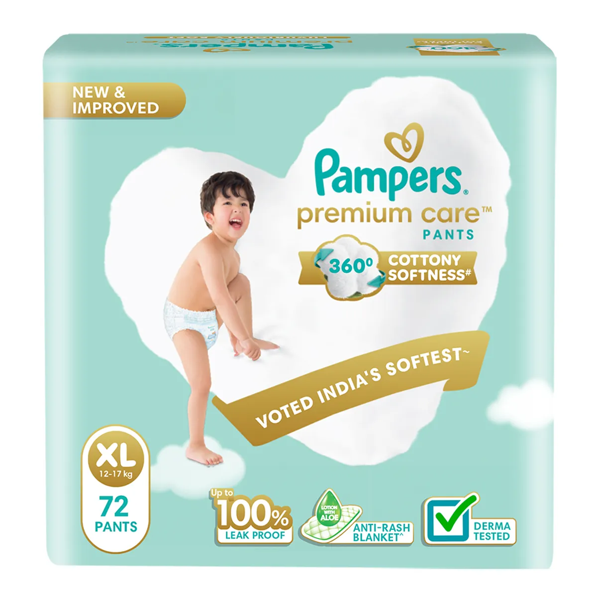 Buy Pampers Premium Care Diaper Pants XL, 72 Count 19 Minutes