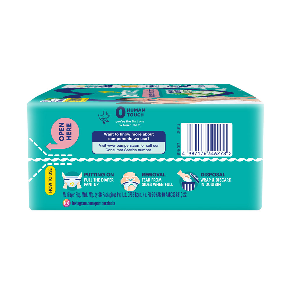 Pampers Complete Skin Comfort Diaper Pants Small, 28 Count, Pack of 1 Pampers Complete Skin Comfort Diaper Pants Small, 28 Count, Pack of 1