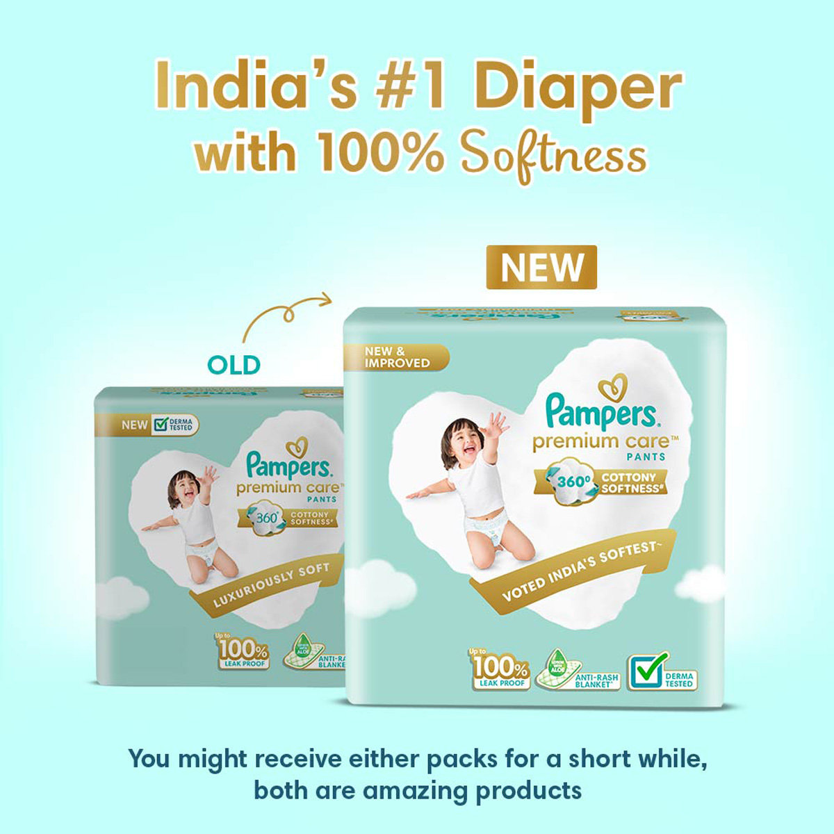 Pampers Premium Care Diaper Pants XXL, 90 Count, Pack of 1 Pampers Premium Care Diaper Pants XXL, 90 Count, Pack of 1