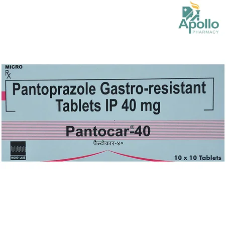 Pantocar-40 Tablet 10's