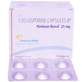 Panimun Bioral 25 mg Capsule 6's, Pack of 6 CAPSULES