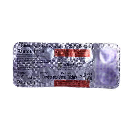 Pantotab 40 mg Tablet 10's