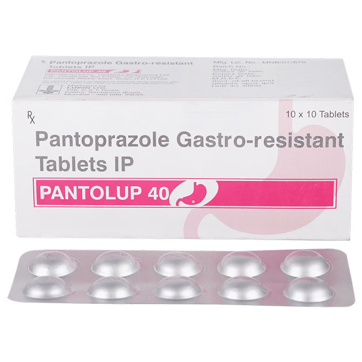 Pantolup 40 mg Tablet 10's, Pack of 10 TabletS Pantolup 40 mg Tablet 10's, Pack of 10 TabletS