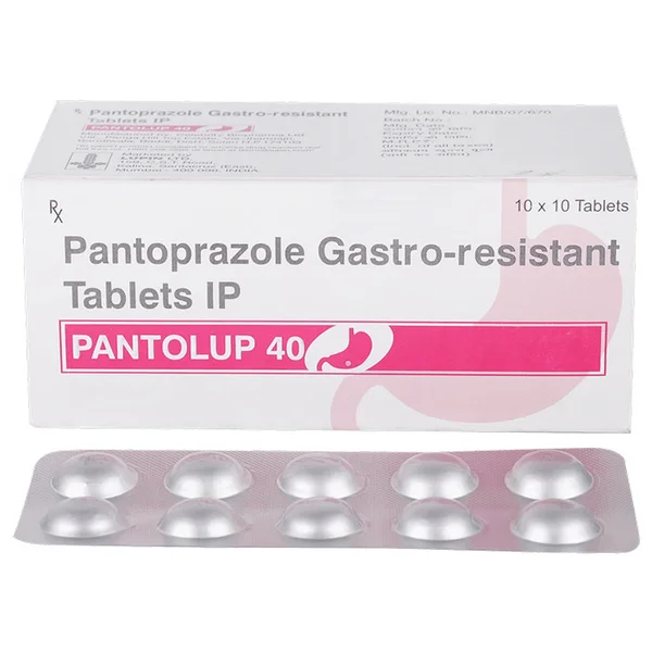 Pantolup 40 mg Tablet 10's