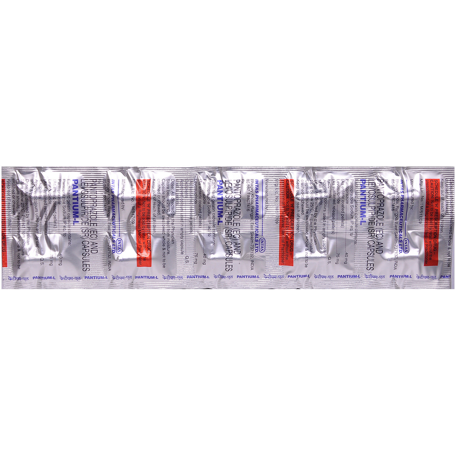 Pantium-L Capsule 10's, Pack of 10 Pantium-L Capsule 10's, Pack of 10