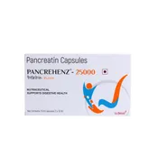 Pancrehenz 25000 Capsule 10'S, Pack of 10 CAPSULES