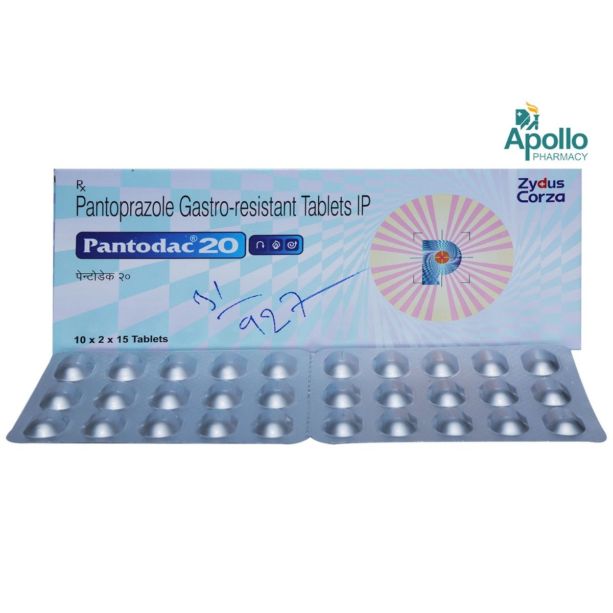 Pantodac 20 Tablet 15's, Pack of 15 TABLETS Pantodac 20 Tablet 15's, Pack of 15 TABLETS