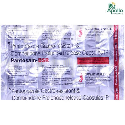 Pantosam-DSR Capsule 10's, Pack of 10 CAPSULES