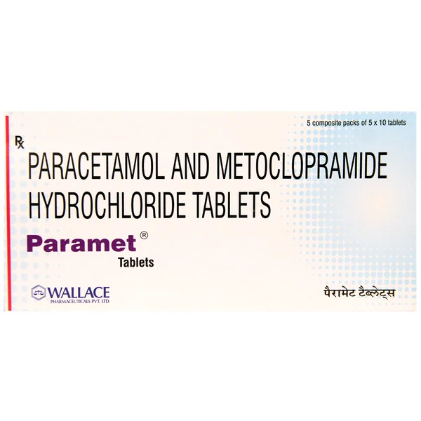 Paramet Tablet 10's, Pack of 10 TABLETS
