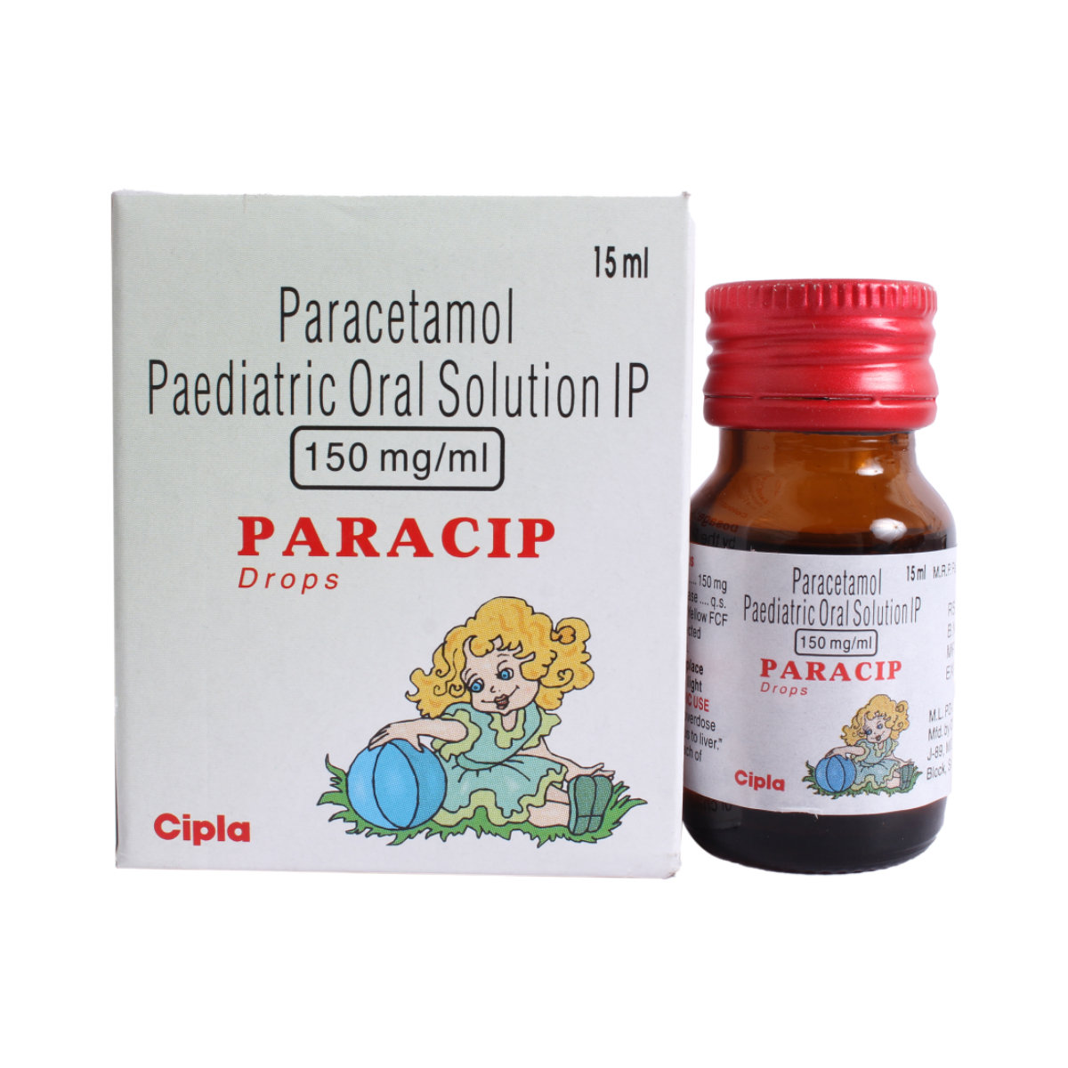 Paracip Drops 15 ml, Pack of 1 Drops Paracip Drops 15 ml, Pack of 1 Drops